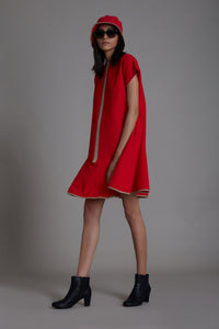 Mati Dresses Red A-line Dress