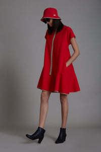 Mati Dresses Red A-line Dress