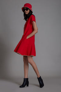 Mati Dresses Red A-line Dress