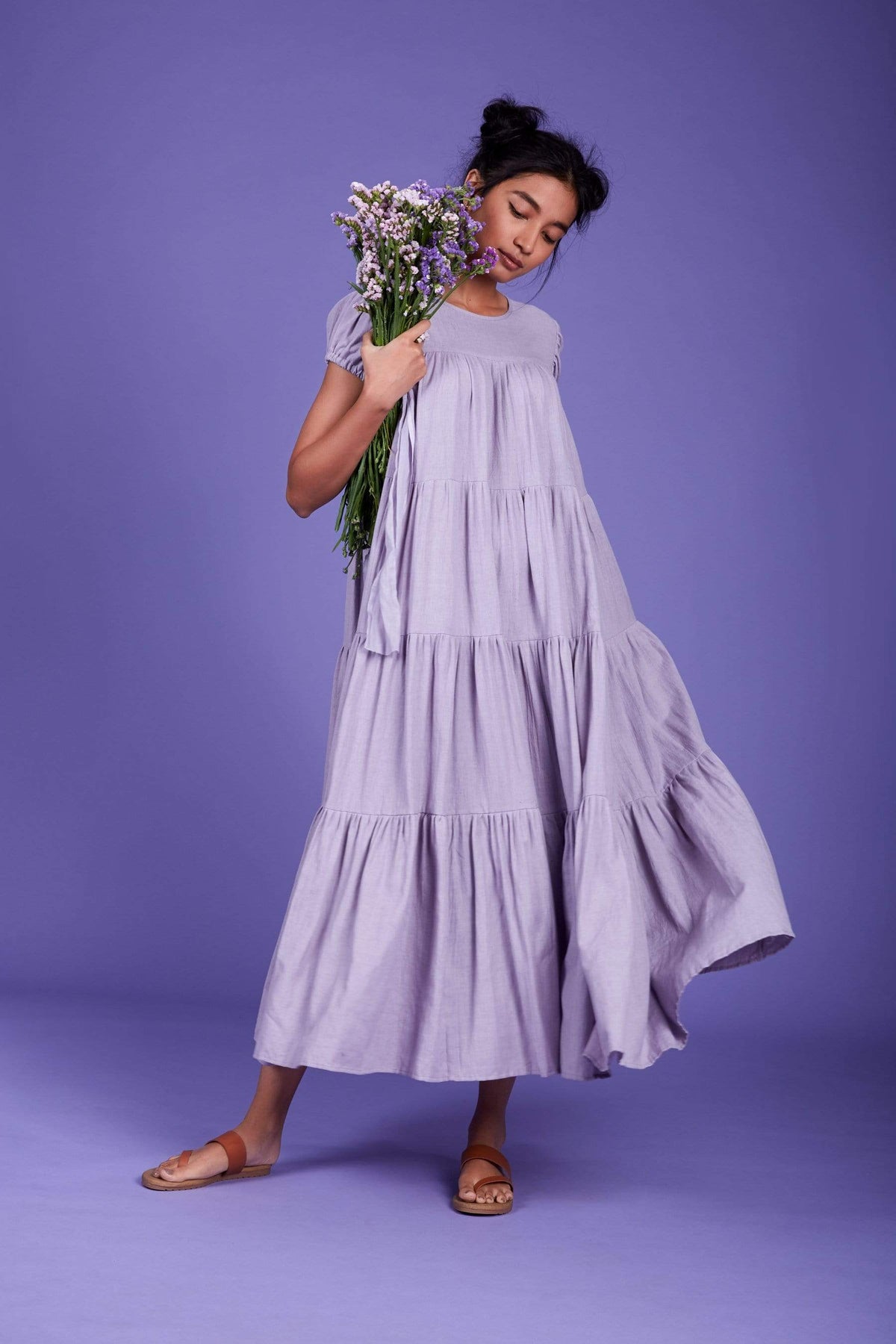 Mati Dresses Vena Aakar Dress SS Lavender