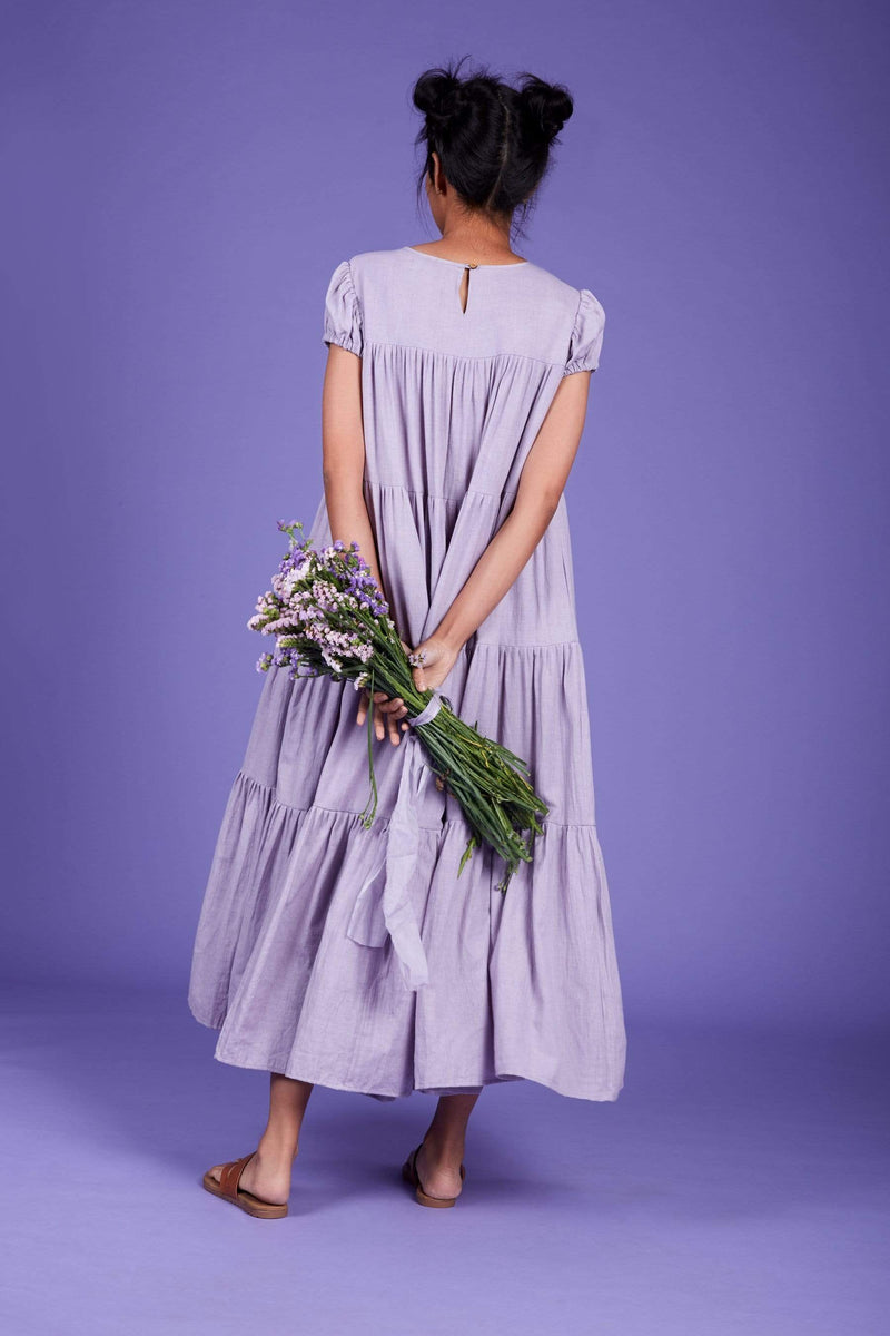 Mati Dresses Vena Aakar Dress SS Lavender