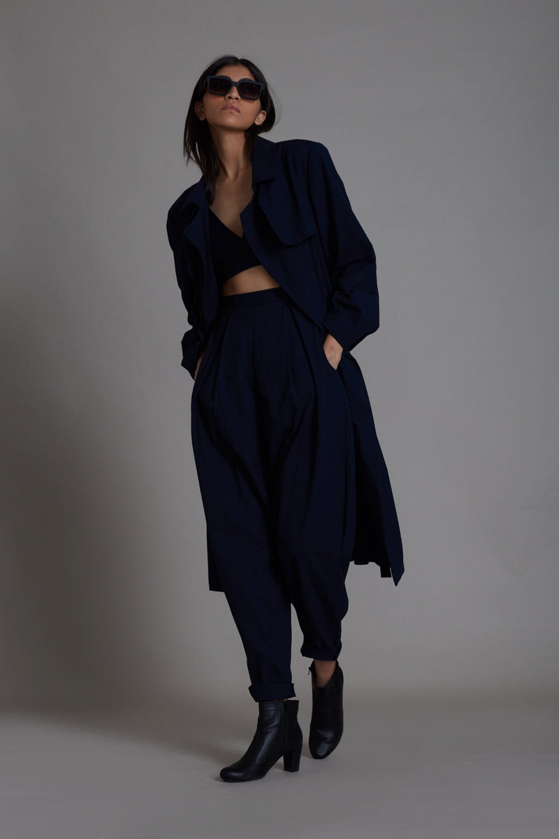 Mati JACKET Blue Milestone Trench Jacket