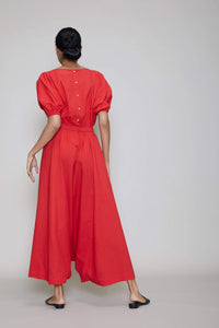 Mati JUMPSUIT Mati Sphara Jumpsuit - Red