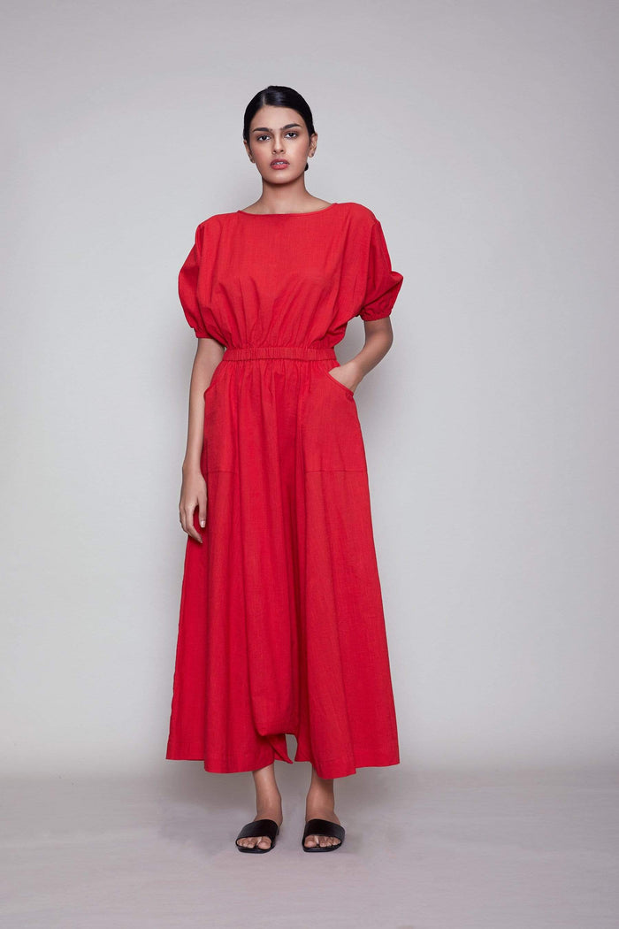 Mati JUMPSUIT Mati Sphara Jumpsuit - Red