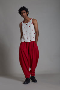 Mati Outfit Sets Linen Tank Set-Hearts