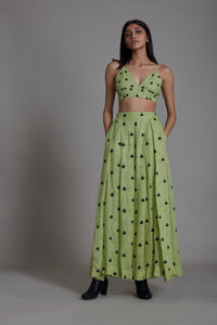 Mati Separates MATI CLUB LEHENGA - GREEN