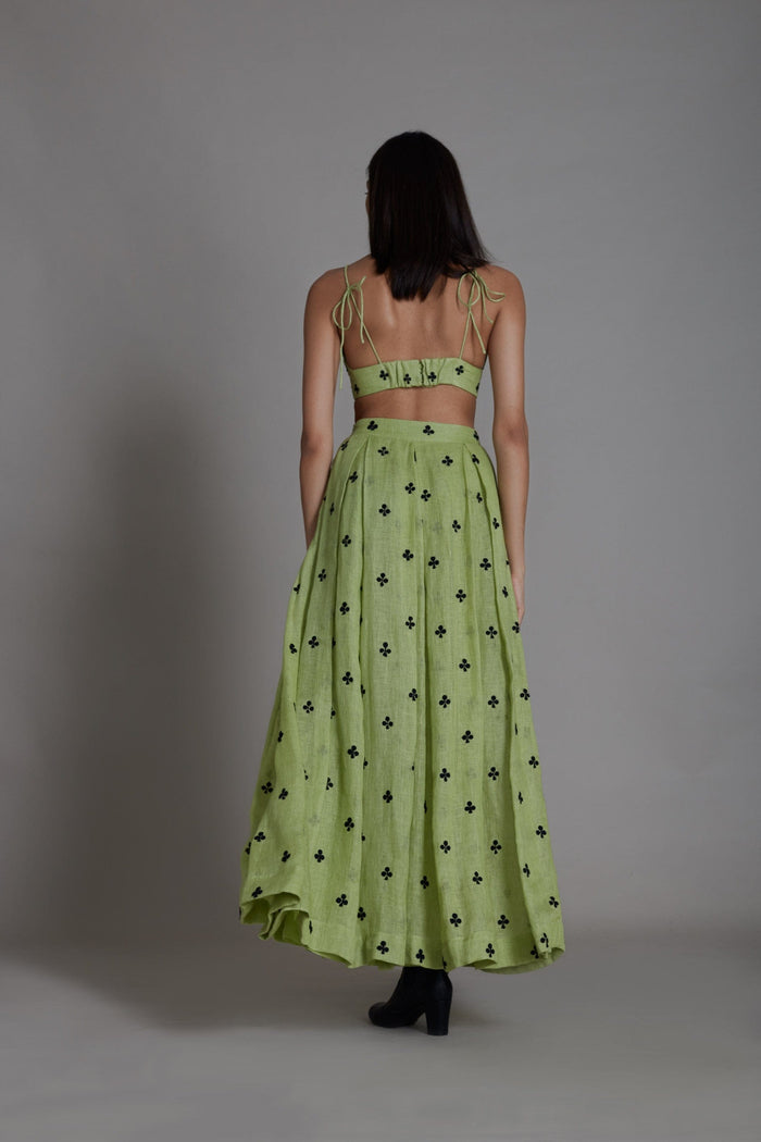 Mati Separates MATI CLUB LEHENGA - GREEN