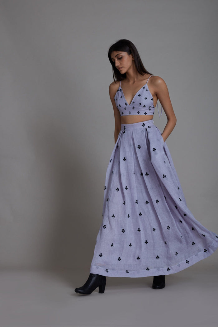 Mati Separates MATI CLUB LEHENGA - LAVENDER