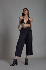 Mati Separates OVERLAP BRALETTE - BLACK