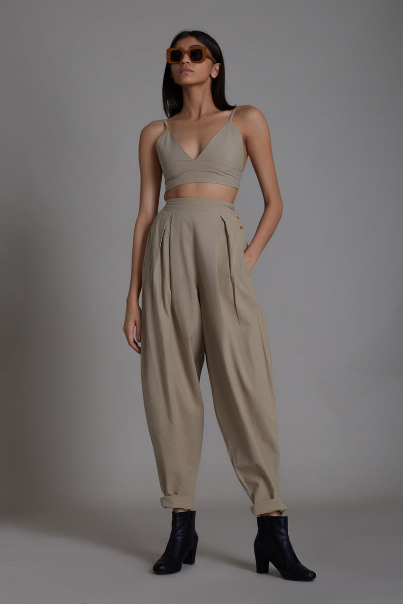 Mati Separates XS Beige Mile Pants