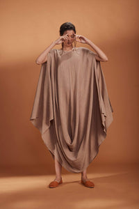 Mati SEPERATES MATI COWL DRESS KHAKI