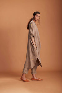 Mati SEPERATES MATI COWL TUNIC SET KHAKI