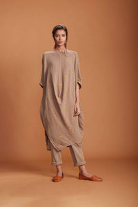 Mati SEPERATES MATI COWL TUNIC SET KHAKI