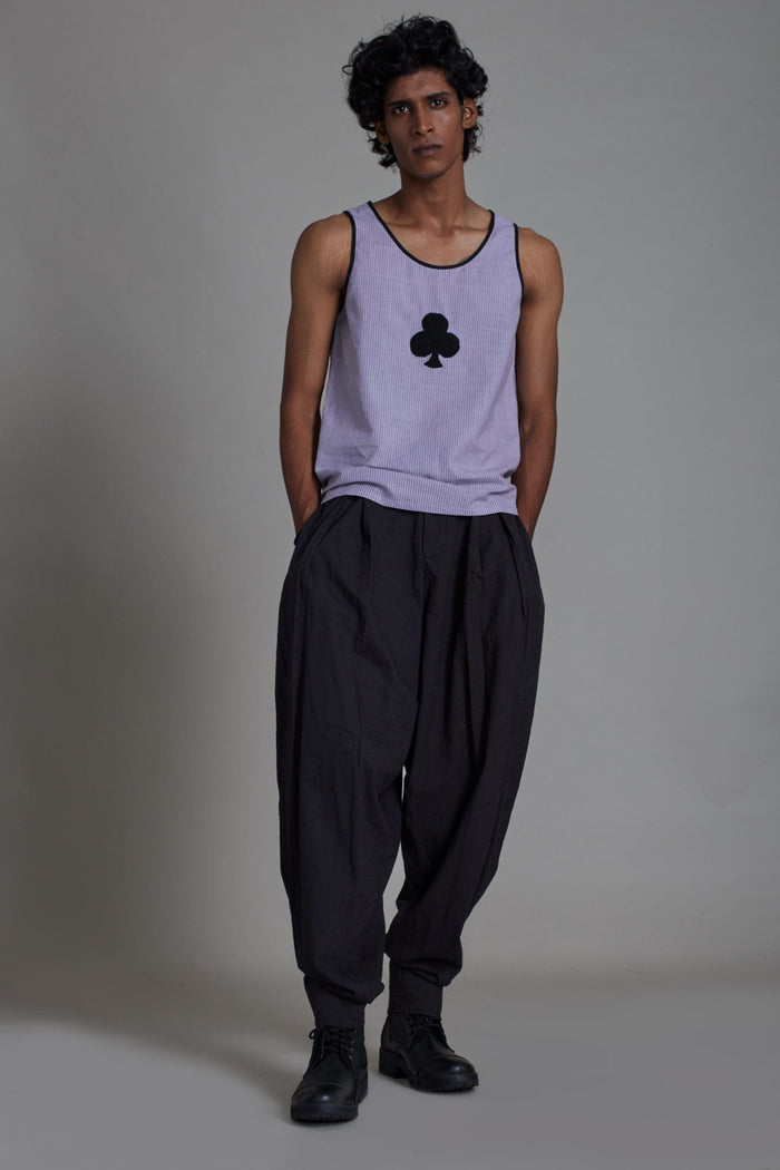 Mati Shirts & Tops Men's Tank Top-Lavender