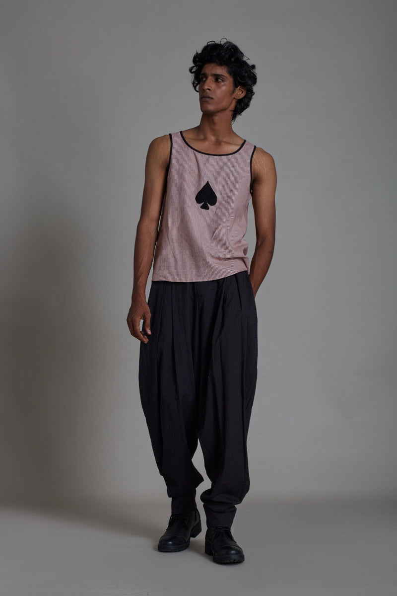 Mati Shirts & Tops Men's Tank Top-SS Pink